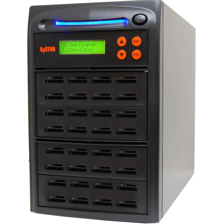 Picture of Systor SYS-SD-31  1-31 Multiple SD &amp; microSD Drive Memory Card Duplicator &amp; Sanitizer