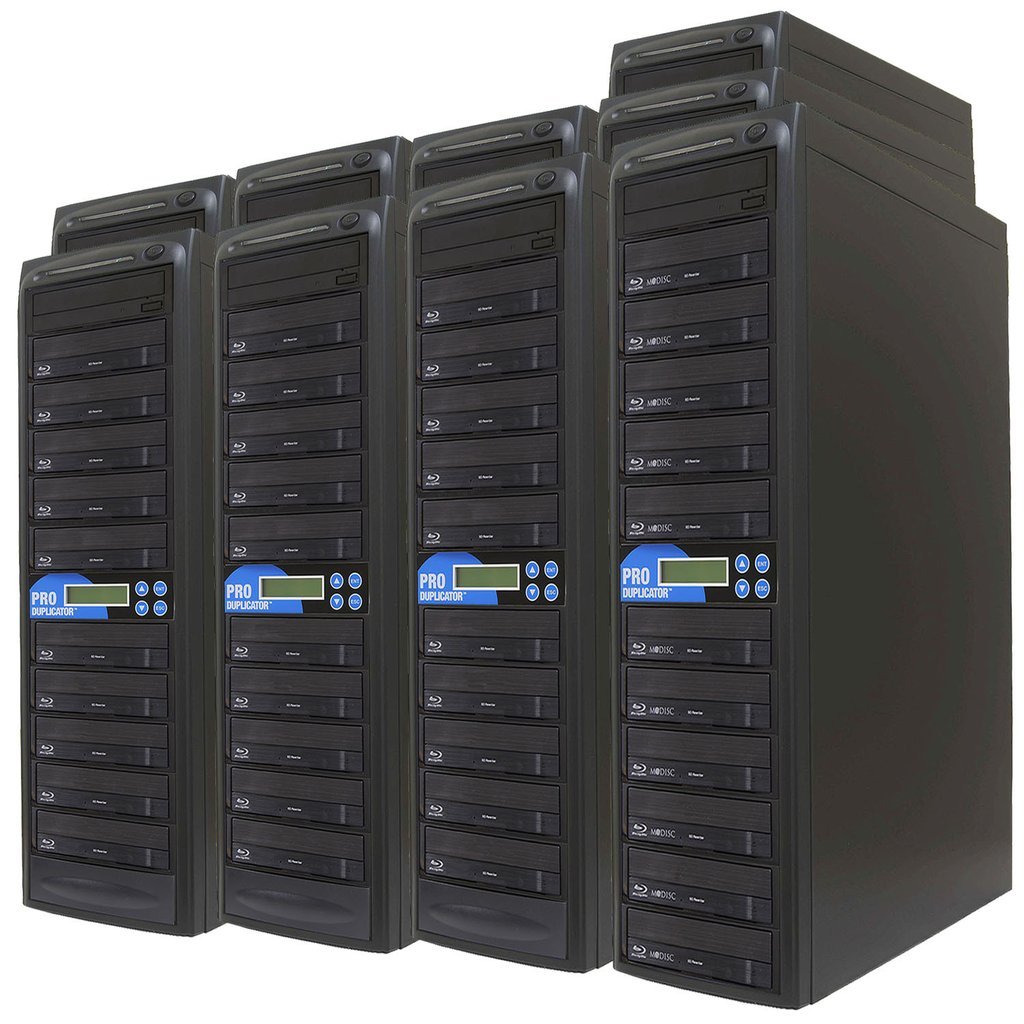 Picture of Produplicator 90BD 90 Target Daisy Chain Blu-Ray BDXL DVD CD Duplicator with Built-In HDD