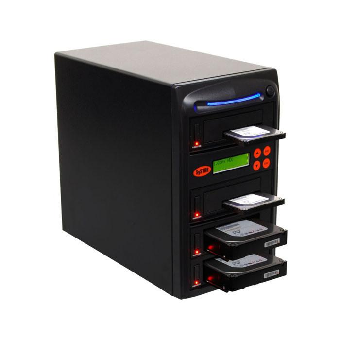 Picture of Systor SYS303DP  1-3 SATA 2.5 &amp; 3.5 in. Dual Port  Hot Swap Hard Disk &amp; Solid State Drive Duplicator &amp; Sanitizer