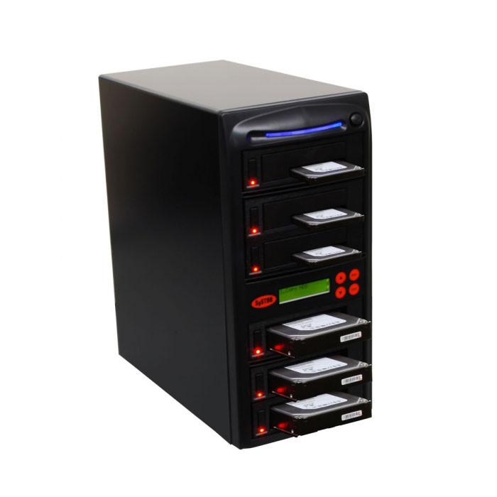 Picture of Systor SYS305DP  1-5 SATA 2.5 &amp; 3.5 in. Dual Port  Hot Swap Hard Disk &amp; Solid State Drive Duplicator &amp; Sanitizer