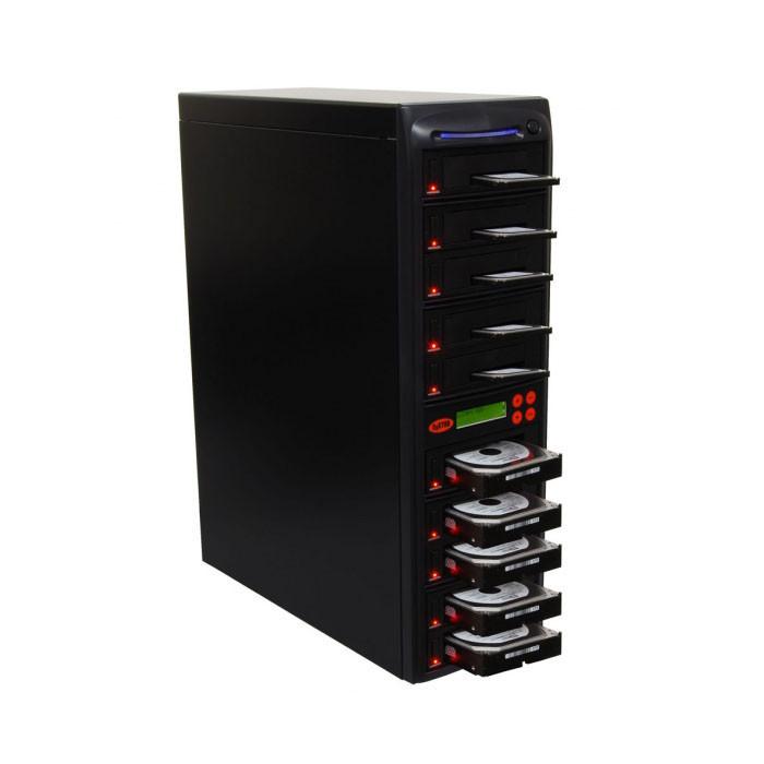 Picture of Systor SYS309DP  1-9 SATA 2.5 &amp; 3.5 in. Dual Port  Hot Swap Hard Disk &amp; Solid State Drive Duplicator &amp; Sanitizer