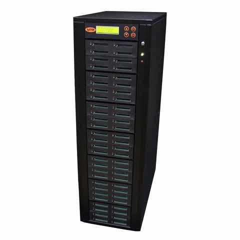 Picture of Systor SYS-CFD-55  1-55 Multiple Compact Flash CF Memory Card Duplicator &amp; Sanitizer