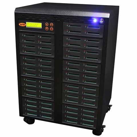 Picture of Systor SYS-CFD-67  1-67 Multiple Compact Flash CF Memory Card Duplicator &amp; Sanitizer