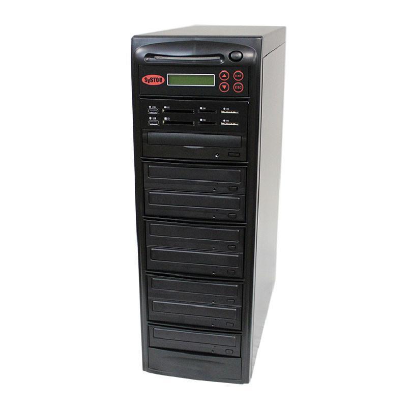 Picture of Systor PMBC-P-07  1-7 Multi-Media Center with USB  SD &amp; CF &amp; Disc Duplicator