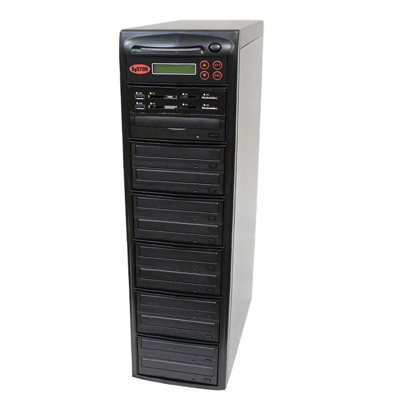 Picture of Systor PMBC-P-10  1-10 Multi-Media Center with USB  SD &amp; CF &amp; Disc Duplicator