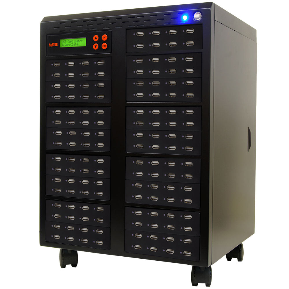 1 to 135 USB Duplicator & Sanitizer 2GB & Min Standalone Multiple Flash Memory Copier & Storage Drive Eraser, Speeds Up to 33MB & Sec