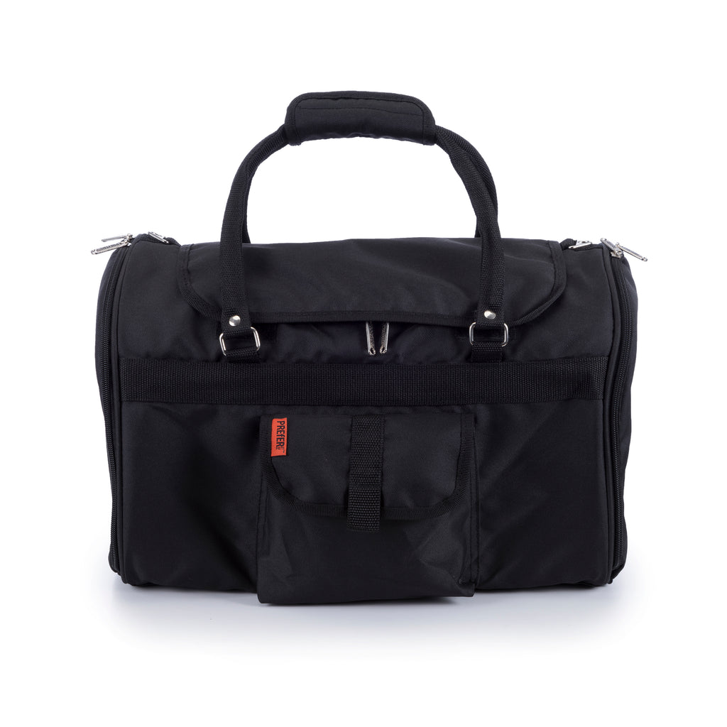 Picture of Prefer Pets 312XL-BK 19 x 12 x 12 in. Hideaway Duffel Pet Carrier&#44; Black - Extra Large