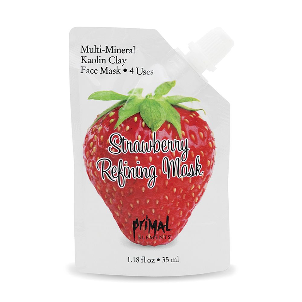 Picture of Primal Elements MASKSTRAW Strawberry Refining Face Mask