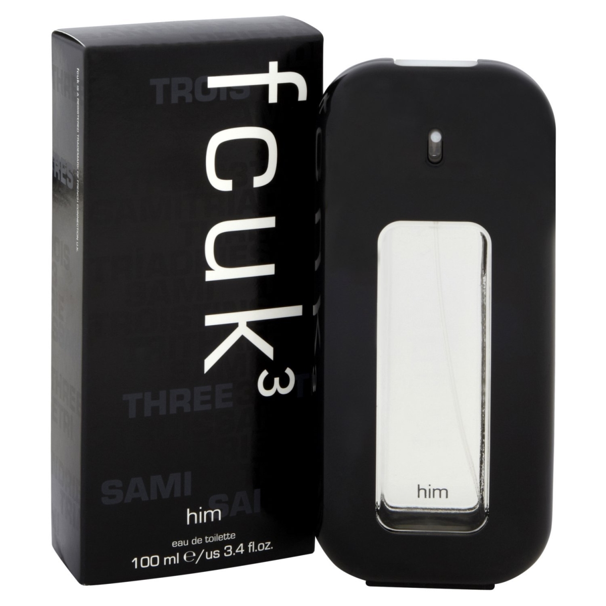 Picture of French Connection amfcuk334s 3.4 oz Fcuk 3 Eau De Toilette Spray for Men