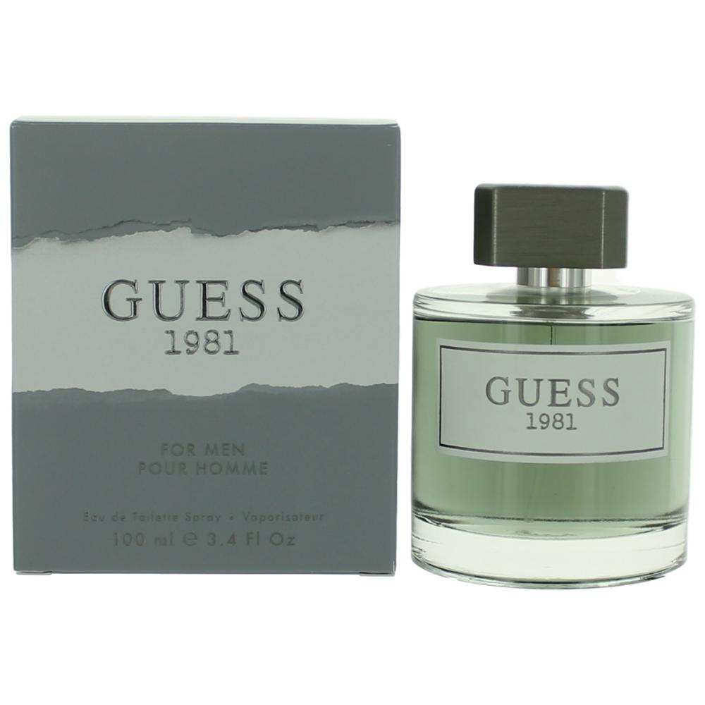 amgu198134s 3.4 oz  1981 Eau De Toilette Spray for Men -  Guess