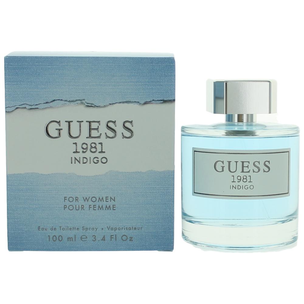 awgu1981134s 3.4 oz  1981 Indigo Eau De Toilette Spray for Women -  Guess