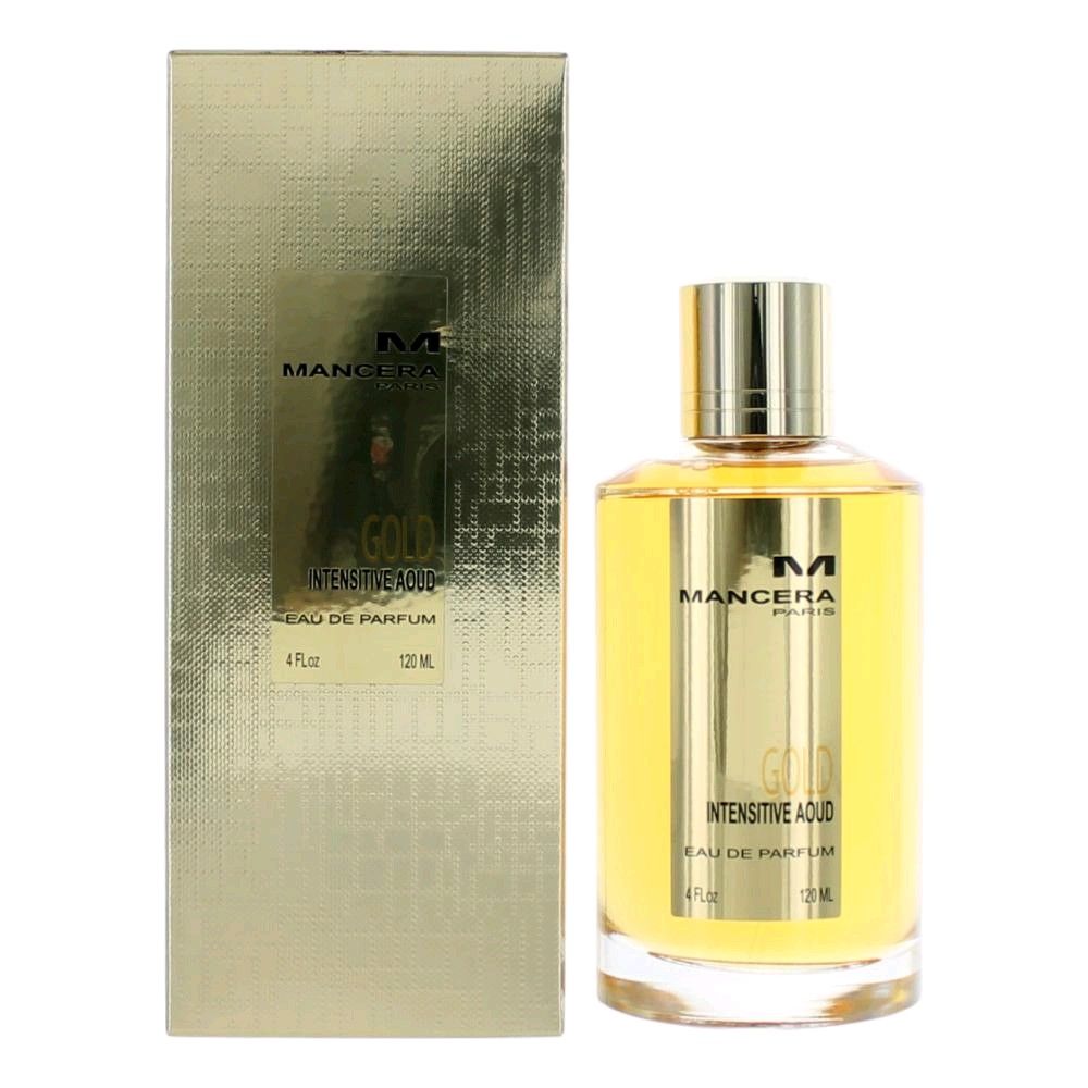 4 oz Gold Intensitive Aoud by  Eau De Parfum Spray for Unisex -  Mancera, MA395304