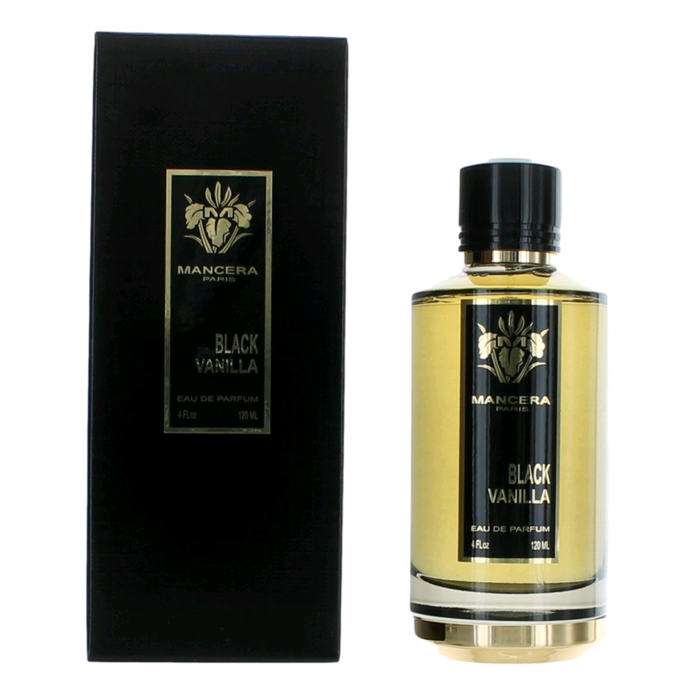 4 oz  Vanilla Eau De Parfum Spray for Unisex by , Black
