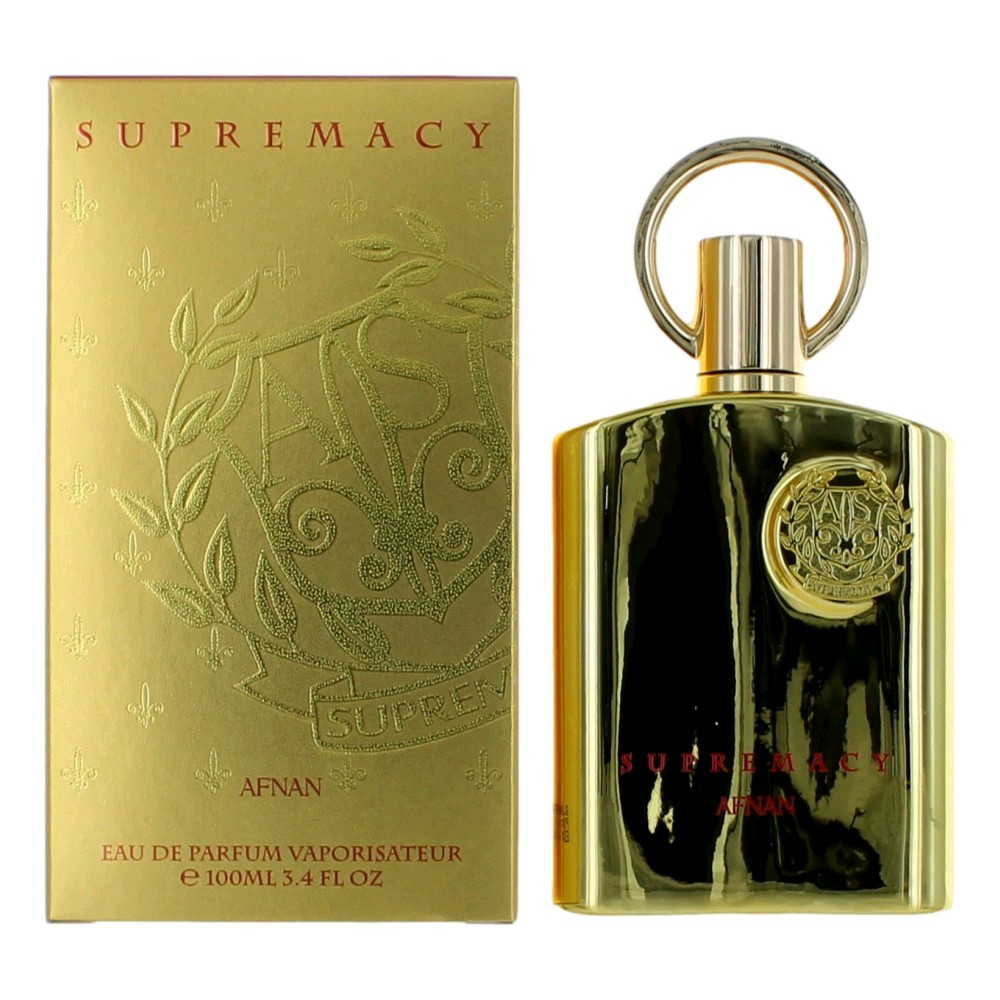 Picture of Afnan ausupg34ps 3.4 oz Supremacy Gold Eau De Parfum Spray for Unisex