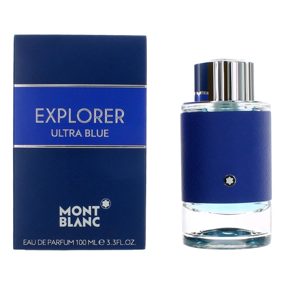 ammbexub34ps 3.4 oz Explorer Ultra Blue Eau De Parfum Spray for Men -  Mont Blanc