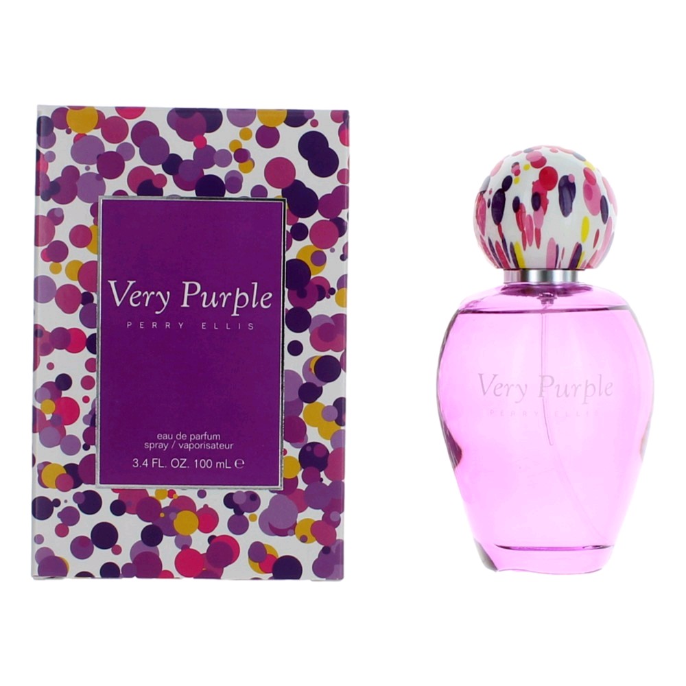 3.4 oz Very Purple Eau De Parfum Spray for Women