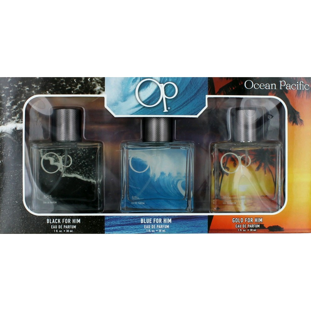 Picture of Ocean Pacific amgop322 OP Fragrance Gift Collection for Men - 3 Piece