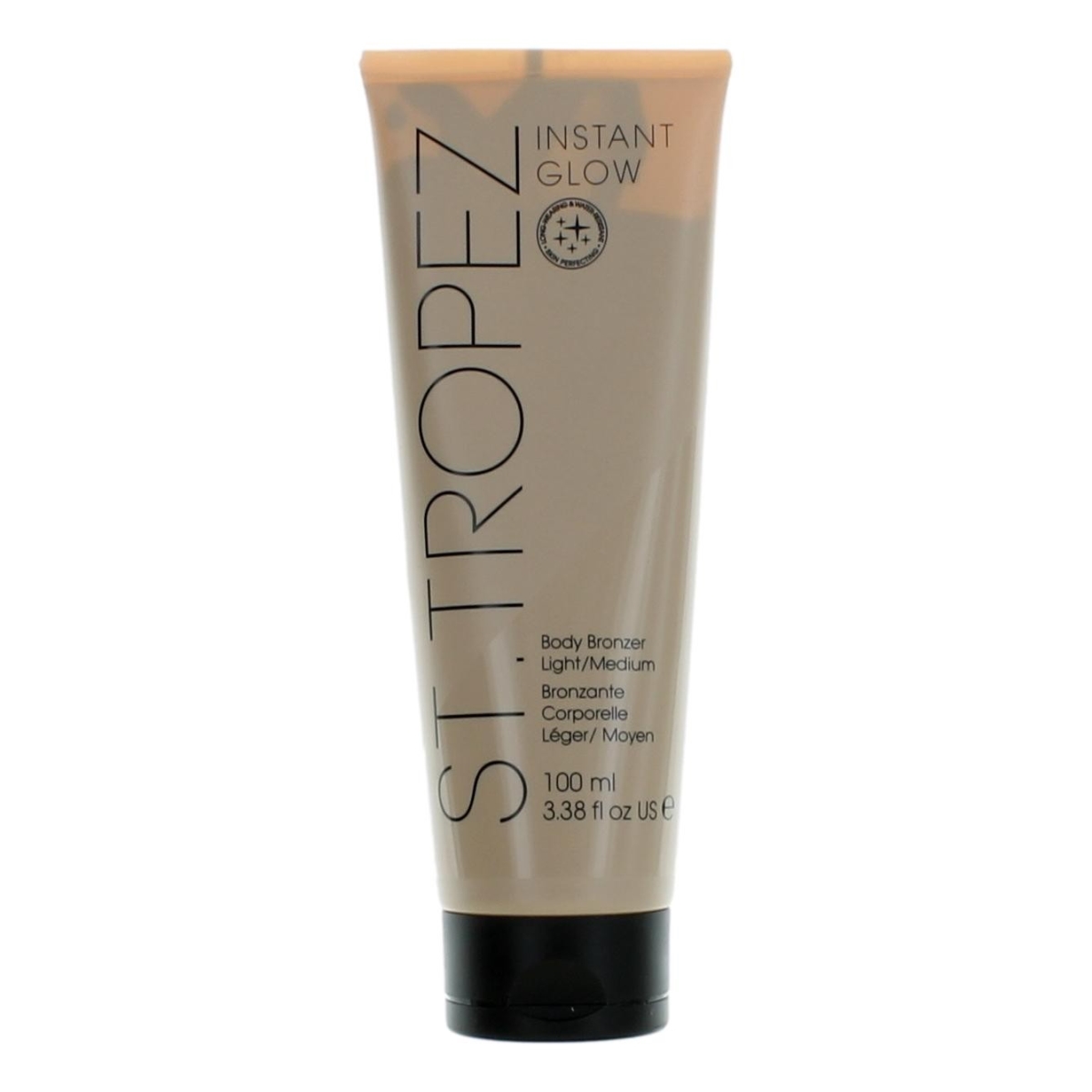 3.3 oz Instant Glow Face & Body Bronzer for Unisex - Light & Medium