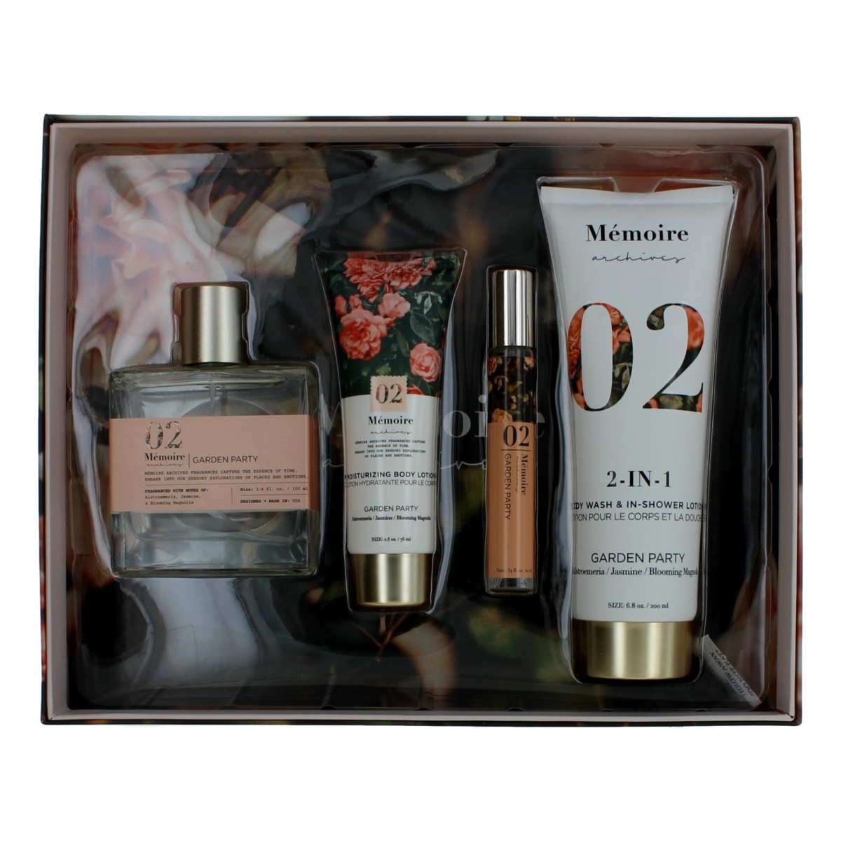 Garden Party Gift Set for Unisex - 4 Piece