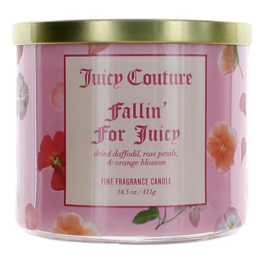 14.5 oz Falling for Juicy Soy Wax Blend 3 Wick Candle