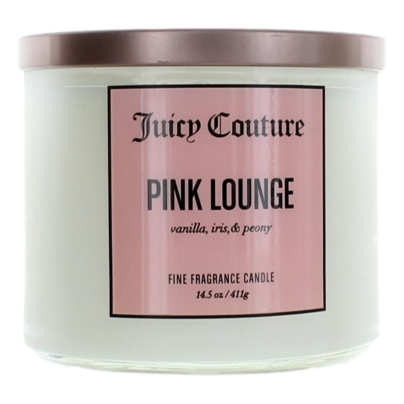 14.5 oz Pink Lounge Soy Wax Blend 3 Wick Candle