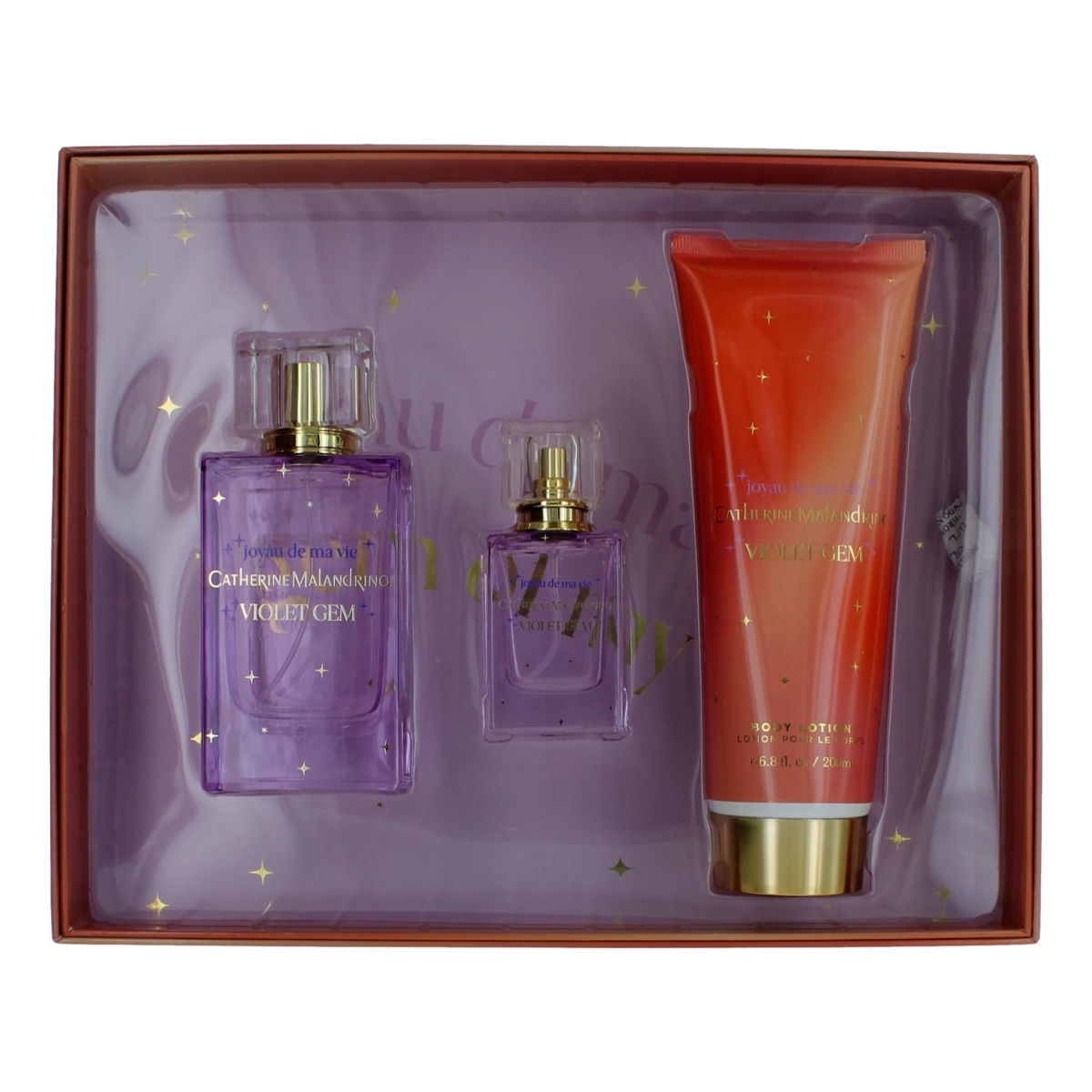 awgcmvg3 Violet Gem Gift Set for Women - 3 Piece
