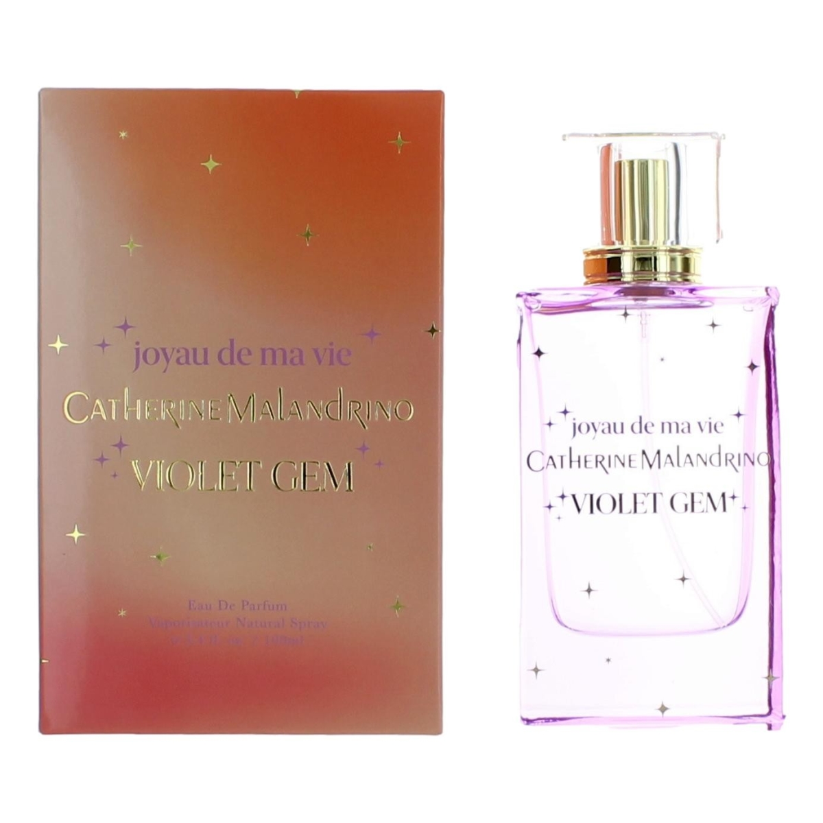 awcmcg34ps 3.4 oz Violet Gem Eau De Parfum Spray for Women