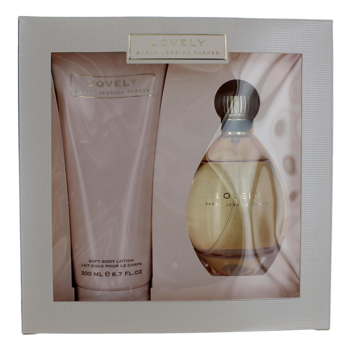 Picture of Sarah Jessica Parker awglov223 Women Lovely EDP Spray & Body Lotion Gift Set - 2 Piece