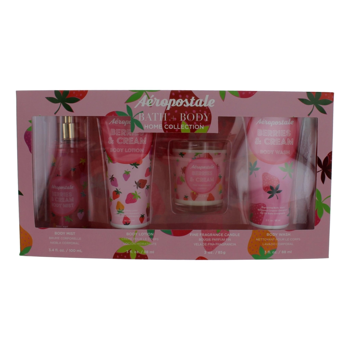 Picture of Aeropostale awgapbc4 Bath & Body Home Collection Gift Set - 4 Piece