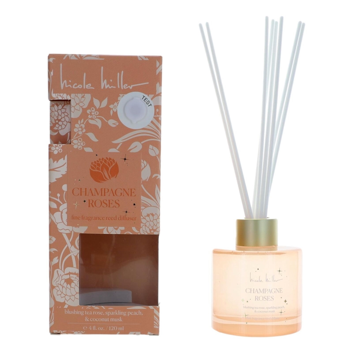 awnmcrd 4 oz Champagne Rose Reed Diffuser