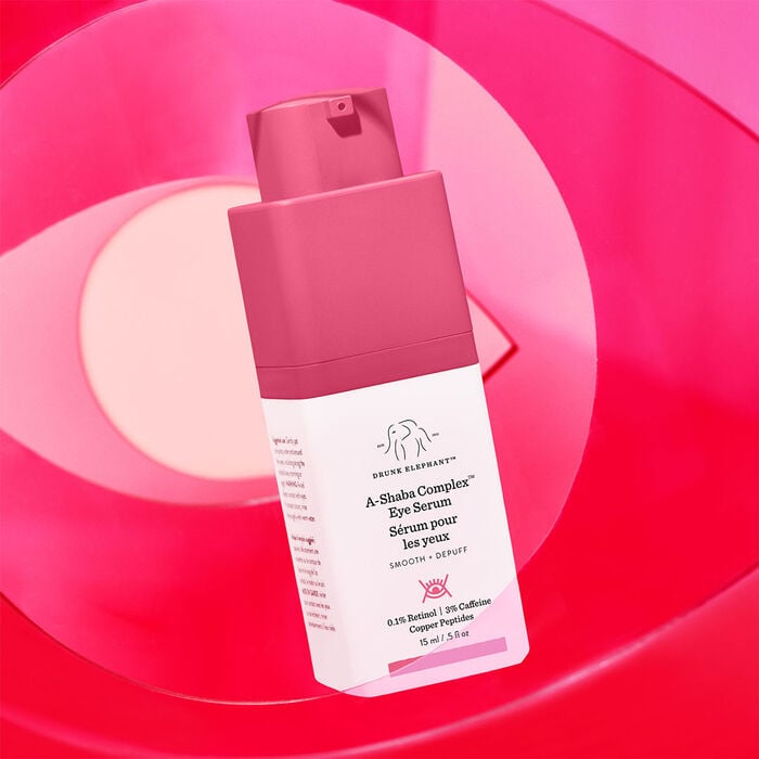 Drunk Elephant A-Shaba Complex Retinol Eye Serum with Caffeine + Copper Peptides, 15 ml/.5 fl oz
