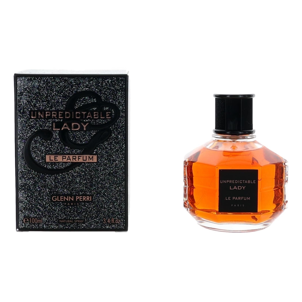 Unpredictable Lady Le Parfum Perfume for Women by Glenn Perri Eau de Parfum Spray 3.4 oz (100ml)