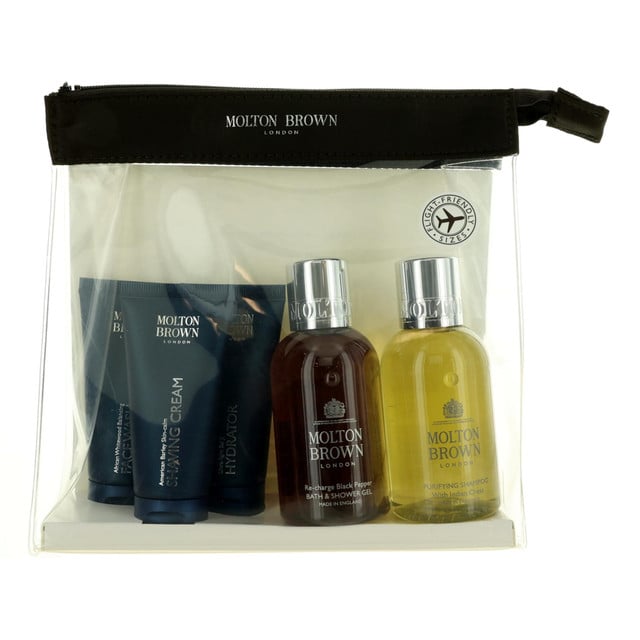 ammbwgmcos Well Groomed Carry On Set for Men - 5 Piece