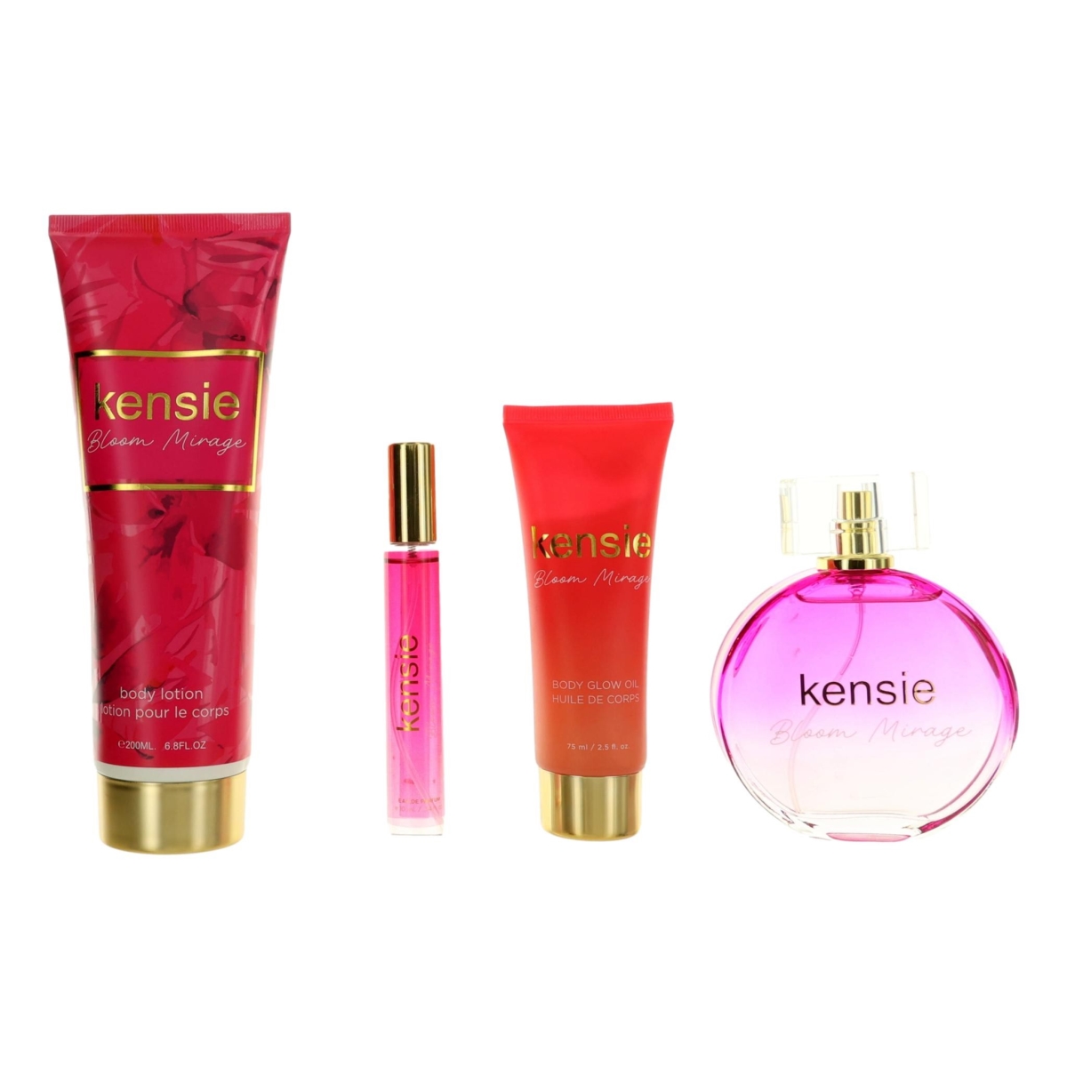 awgkenbm3 Bloom Mirage EDP Spray Gift Set for Women - 4 Piece