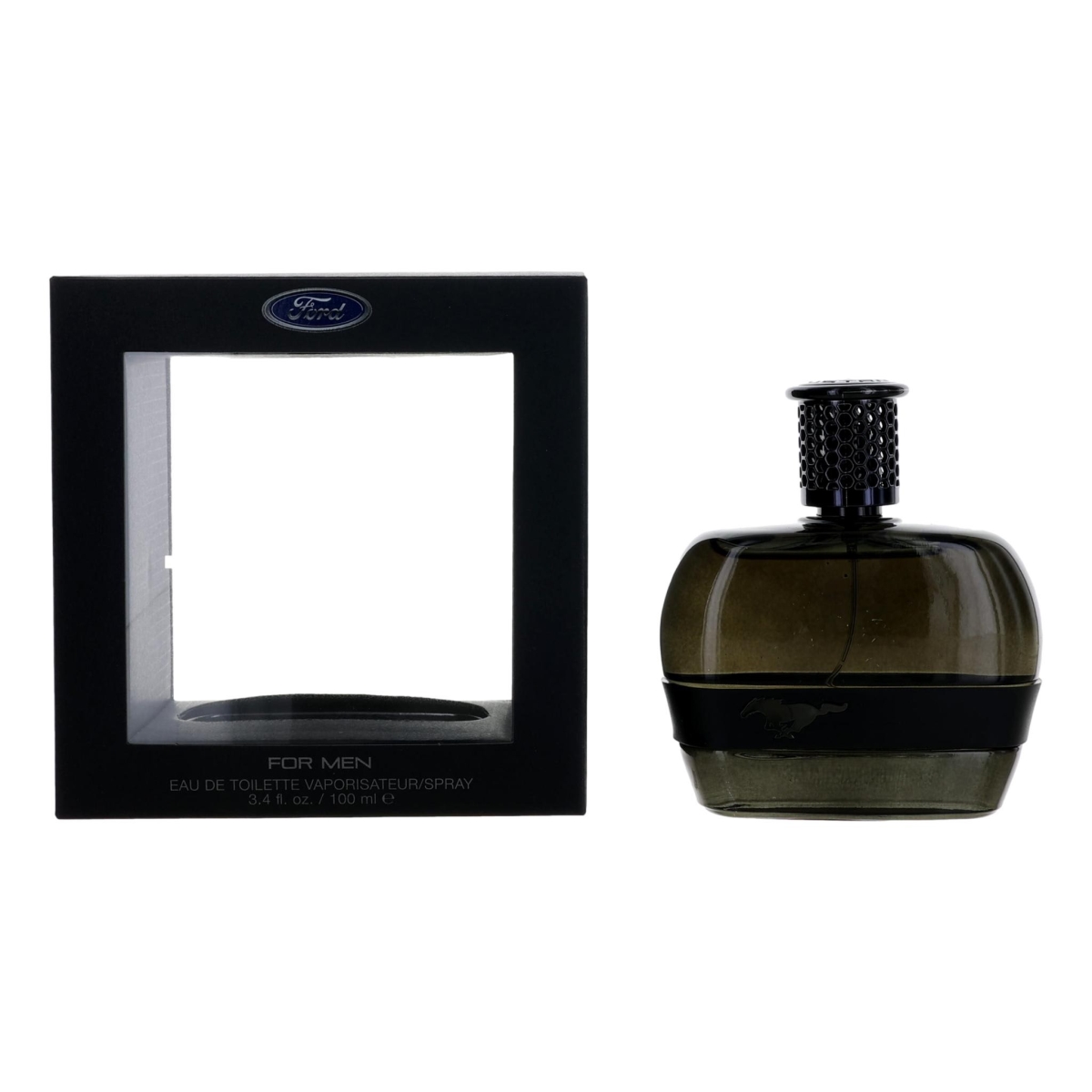 Picture of Mustang amfmbk34s 3.4 oz Black EDT Spray for Men
