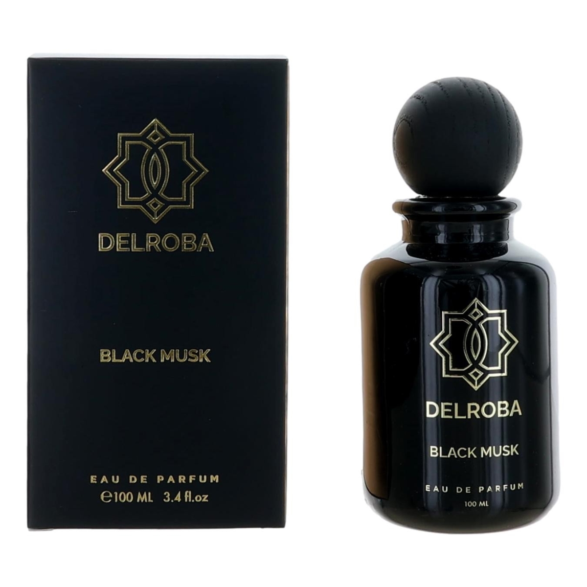 amdelbm34ps 34 oz Black Musk EDP Spray for Men