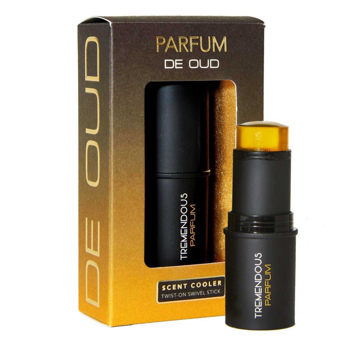 autrdosc 0.24 oz Parfum De Oud Parfums Scent Cooler Twist On Swivel Stick for Unisex