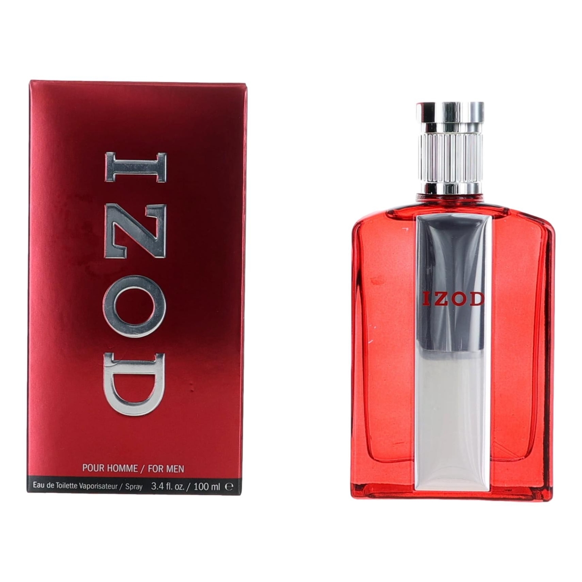 Picture of Izod amizrd34s 3.4 oz Legacy Red EDT Spray for Men