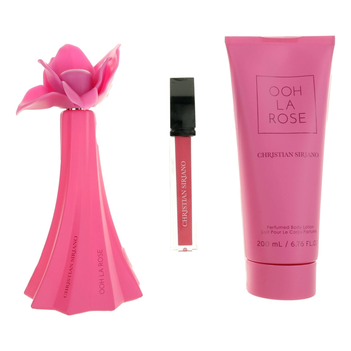 awgcsolrr3 Ooh La Rose Gift Set for Women - 3 Piece