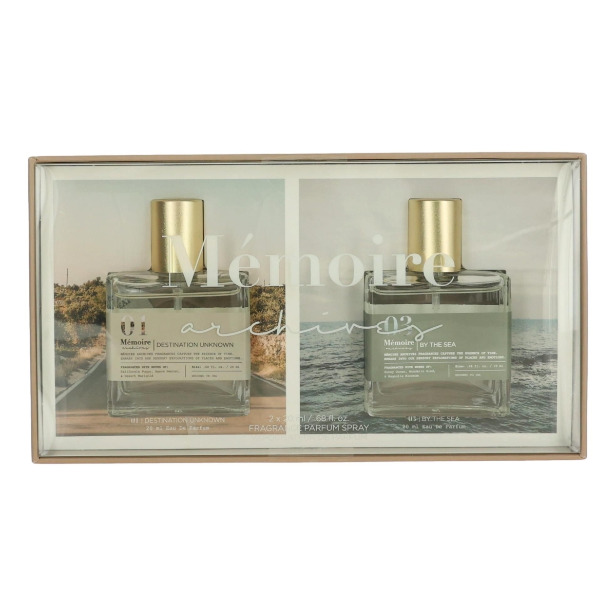 augmemv2 Memoire Set for Unisex - 2 Piece