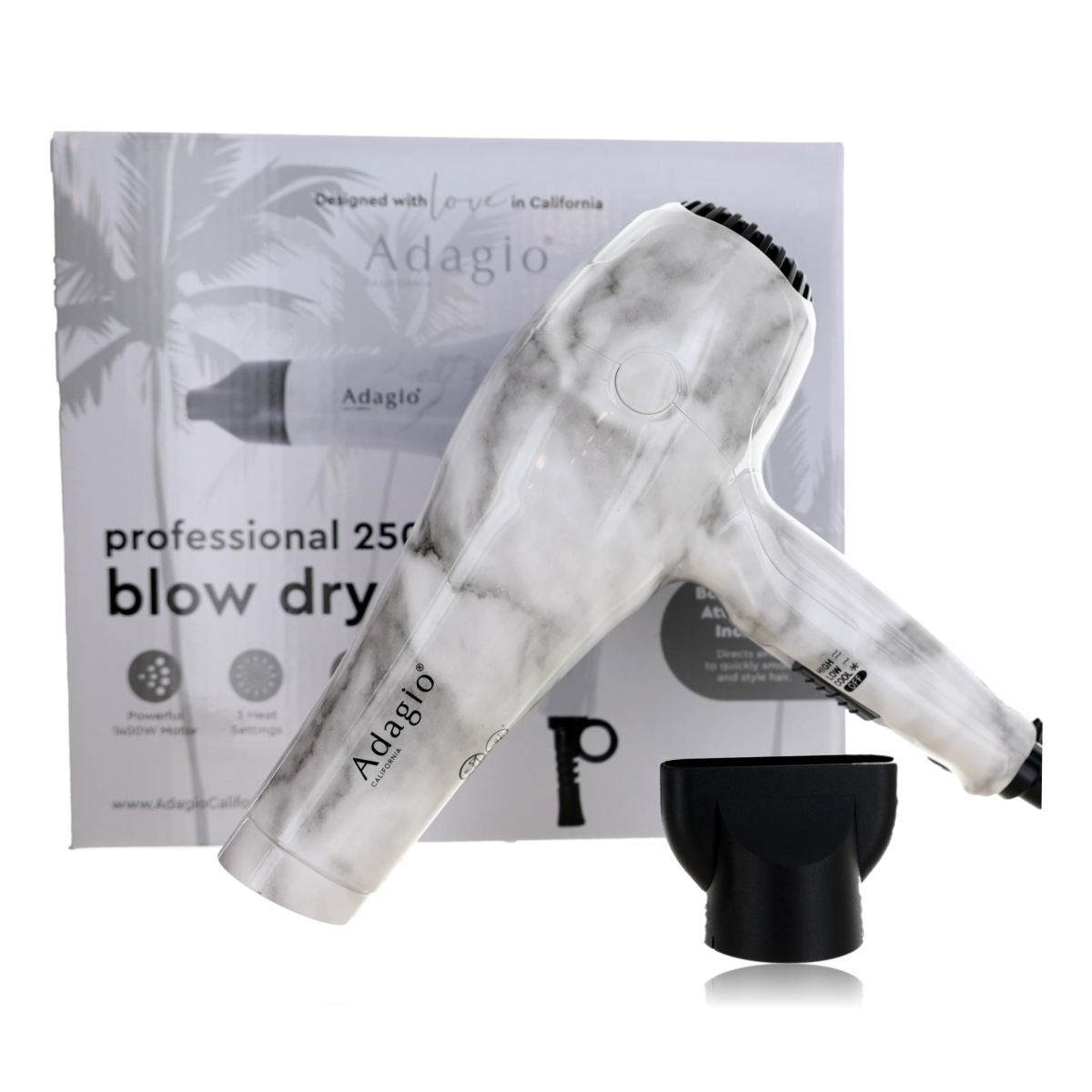 bx25001  Professional 2500 Blow Dryer - Marble