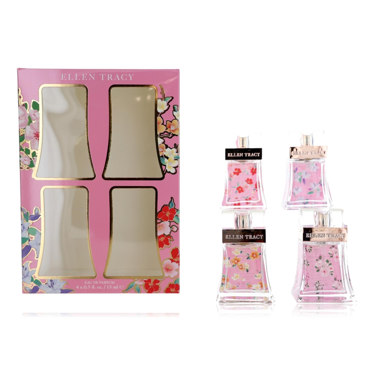 bxetfl451 Womens  Floral Gift Set - 4 Piece