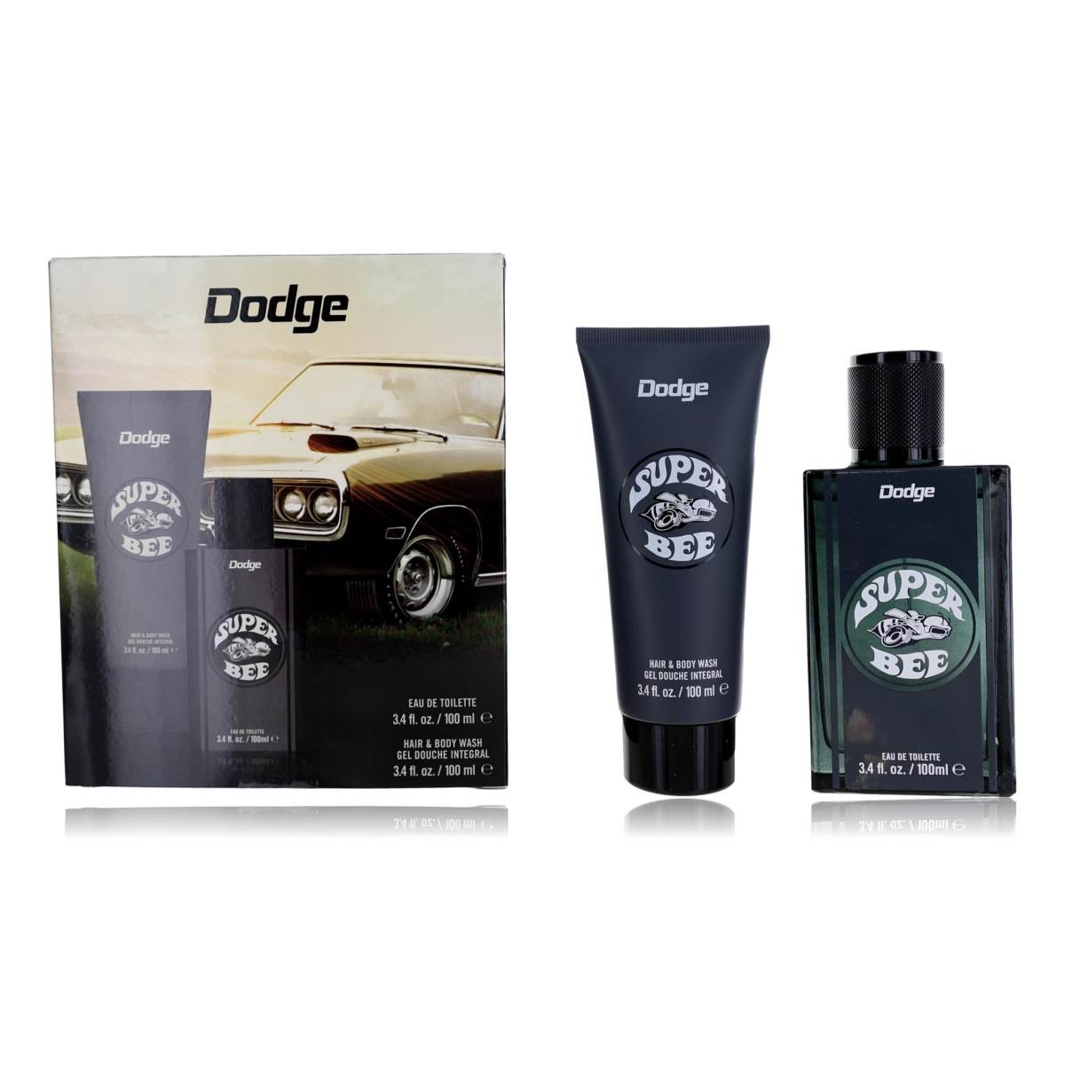 bxdodg341 Mens  Superbee Gift Set - 2 Piece