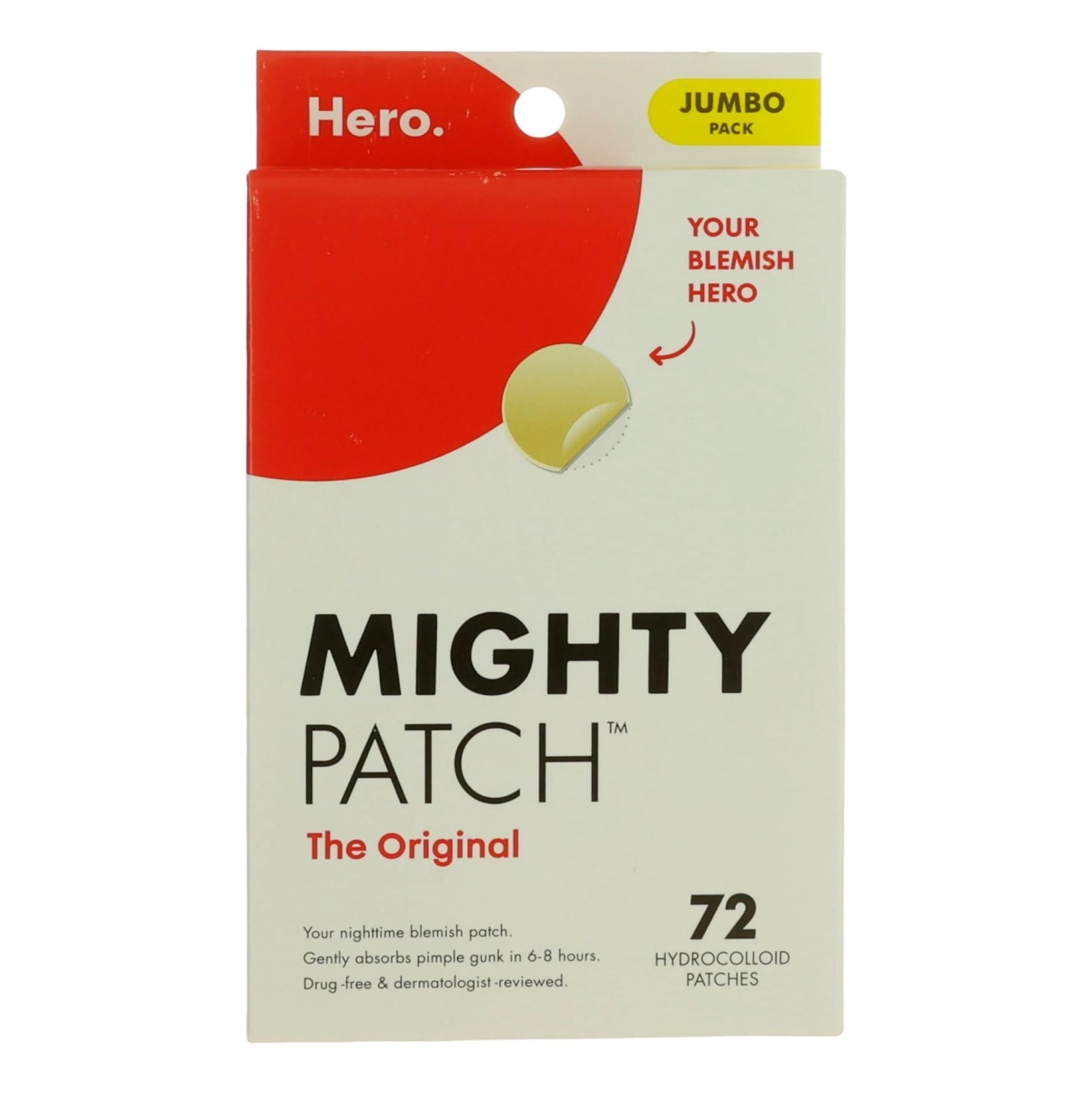 awmphmp72 Mighty Patch 72 Hydrocolloid Patches