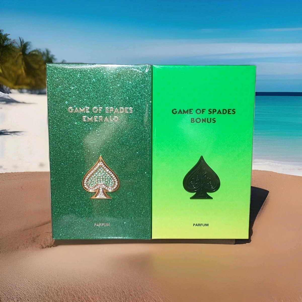 Jo Milano Game Of Spades Emerald Perfume 3 oz Parfum Spray (Unisex) for Women