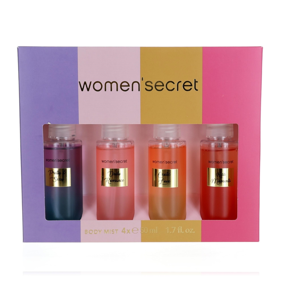 bxwsbo45 Body Mist Set for Women - 4 Piece