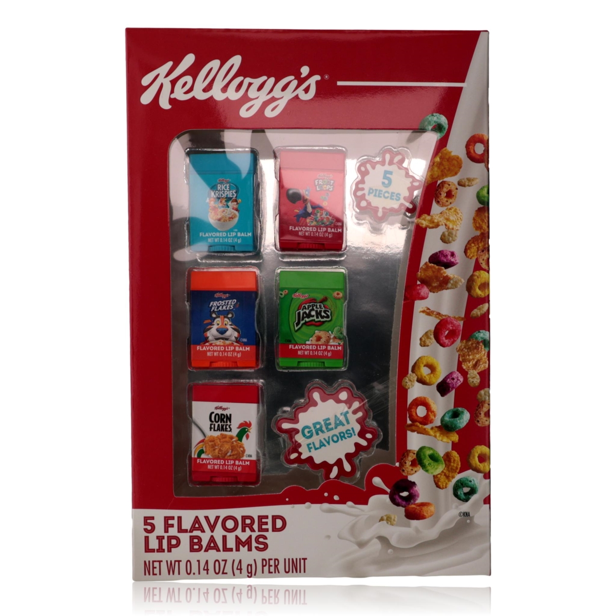 kmkclb5 Flavored Lip Balm for Kids - 5 Piece