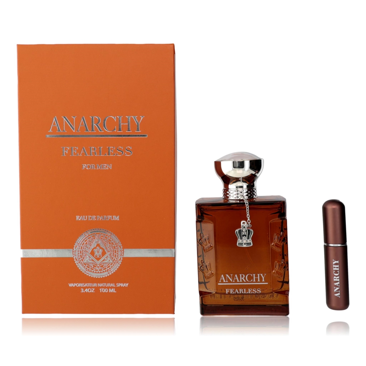 aukokfl34s 3.4 oz Fearless EDP Spray for Unisex