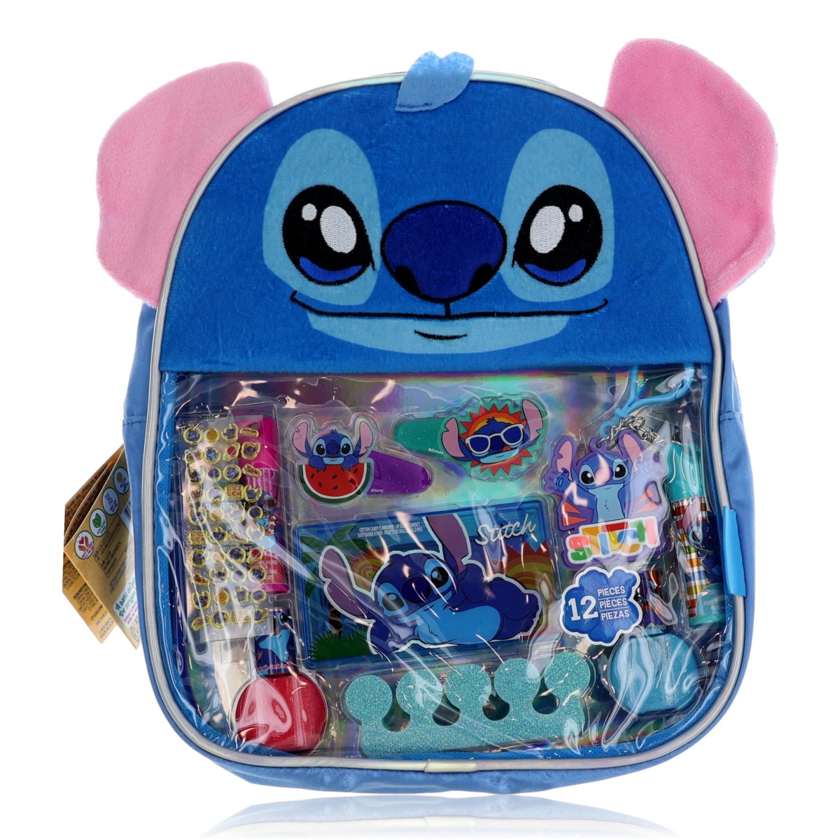 kmsticab Stitch Cosmetic Set with Bag for Kids - 12 Piece