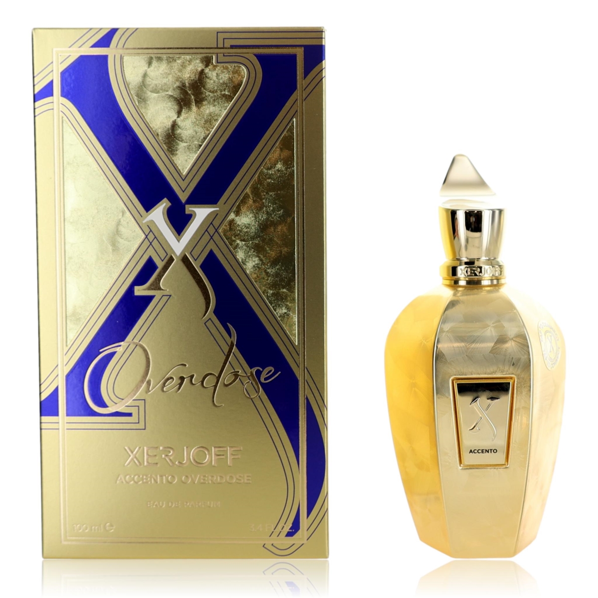 Xerjoff Accento Overdose by Xerjoff EAU DE PARFUM SPRAY 3.4 OZ (NEW PACKAGING) for UNISEX